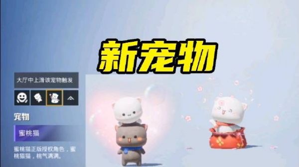 本周累充免费送的新宠物,实在太可爱了吧!