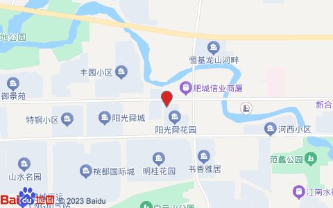 肥城爱尚宠物医院位置示意图