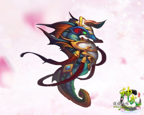 【《神武》新宠物原画海马】