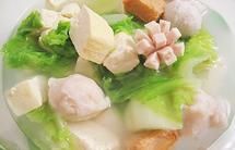白菜豆腐汤