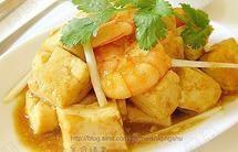 虾仁豆腐