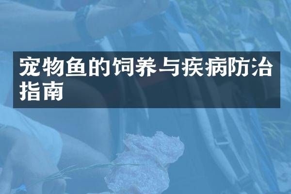 宠物鱼的饲养与疾病防治指南