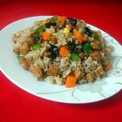 鸡肉拌饭的做法[图]