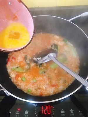 好吃到舔碗底的番茄虾仁鸡肉拌饭的做法 步骤5
