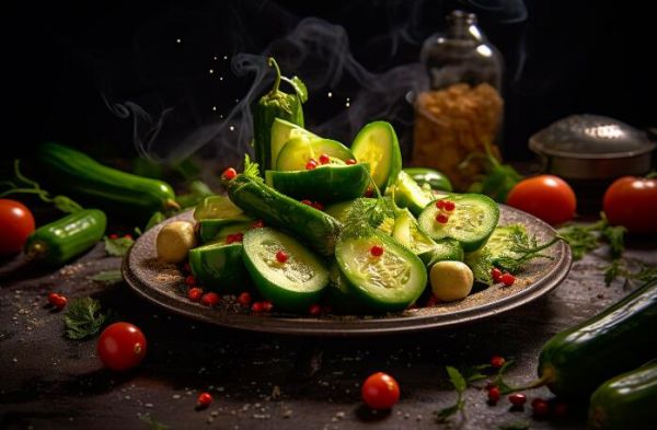 黄瓜 果蔬 蔬菜 (2)