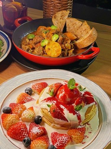 在天环也能吃上美味的brunch啦