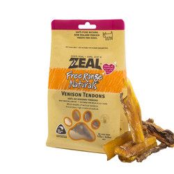 新西兰进口zeal狗零食狗肉干磨牙棒宠物狗狗咬胶风干鹿筋用品食品*4件