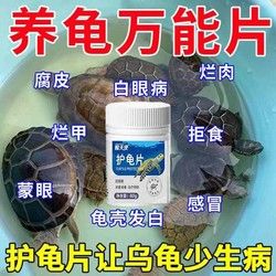 护龟宝护龟片护龟液乌龟消毒片专治腐皮烂甲白眼病厌食杀菌宠物