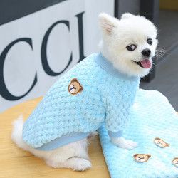 others 其他 派乐特宠物猫咪狗衣服秋冬季保暖布偶德文小犬马甲两脚冬装可爱冬天XL号