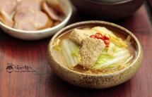 辣味白菜炖冻豆腐
