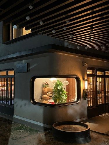 在北京很少见到的“转角”咖啡店☕