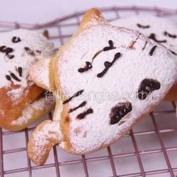 猫咪全麦蜂蜜面包的做法[图]