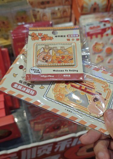 北京限定情绪超级稳定的冰箱贴