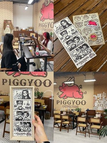 北京也能打卡韩国爆火人生四格漫画啦❗