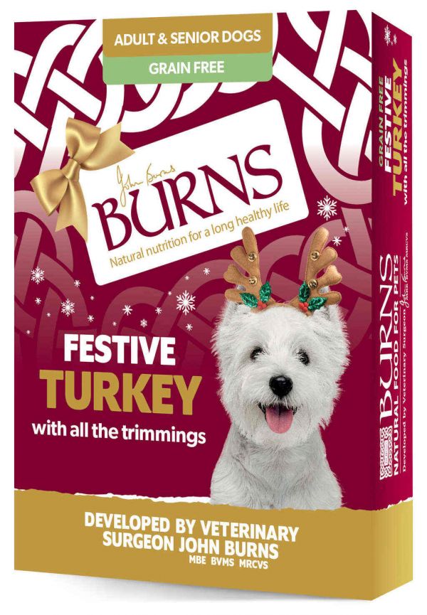 Burns Pet Nutrition unveils Christmas-themed dog food