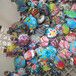 炫彩卡通小乌龟活体批发地摊夜市宠物水族店热卖巴西小龟养殖场苗