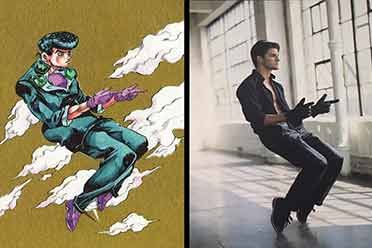 潮到爆炸！JoJo立灵感来源大全：荒木飞吕彦太时髦！
