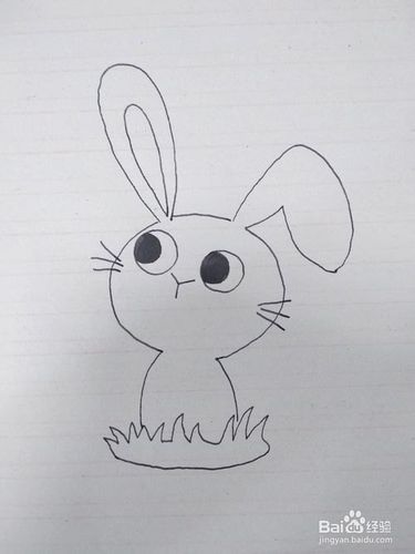 q小兔子萌图简笔画