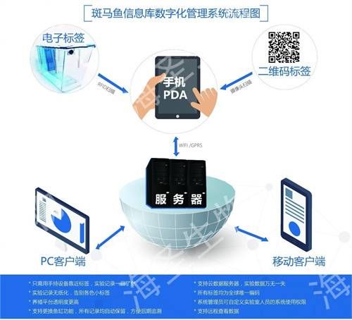 3L斑马鱼养殖缸芯片插口及二维码面贴图