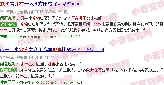 宠物美容店开在哪里好
