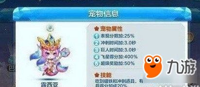 天天酷跑手游露西亚和玛雅酋长宠物对比