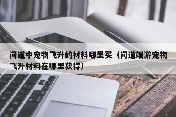 问道中宠物飞升的材料哪里买（问道端游宠物飞升材料在哪里获得）-第1张图片
