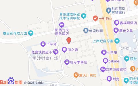 好宠宠物店位置示意图