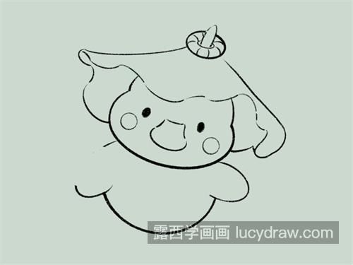 可爱卡通的鸭子简笔画教程 彩色简单的鸭子简笔画怎么画