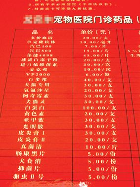 宠物医院竟成暴利行业(图)