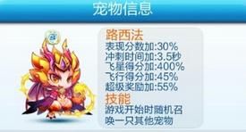《天天酷跑》S级宠物大全 S级宠物属性图鉴