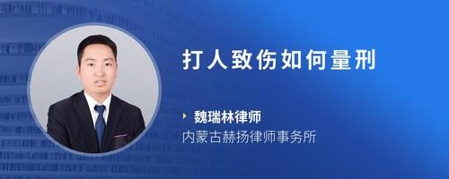 打人致伤如何量刑
