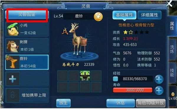 倩女幽魂手游灵兽成长与资质重要性对比分析：成长潜力与资质优劣深度解析