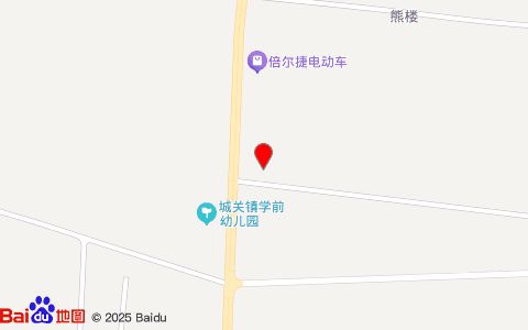 鄄城宠物店位置示意图