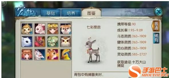 《诛仙》手游宠物选择宠物选择攻略详细介绍