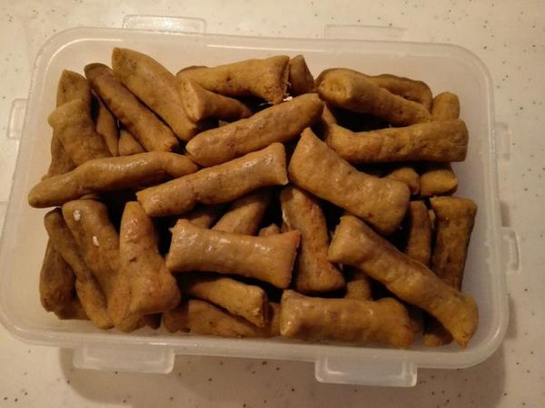 宠物狗饼干的做法