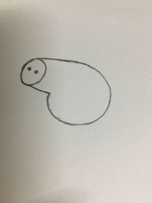 小猪佩奇乔治简笔画
