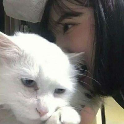 女头带宠物