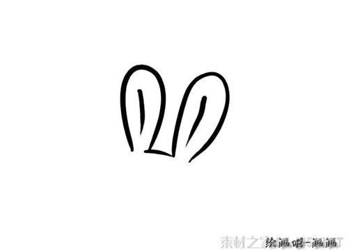 动物简笔画大全 兔子耳朵简笔画图片大全