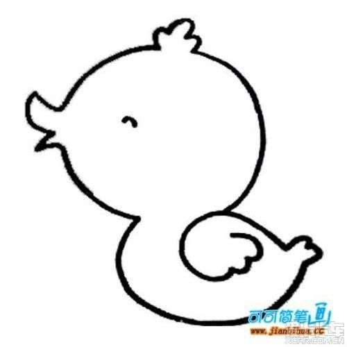 简笔画 表情包 小动物