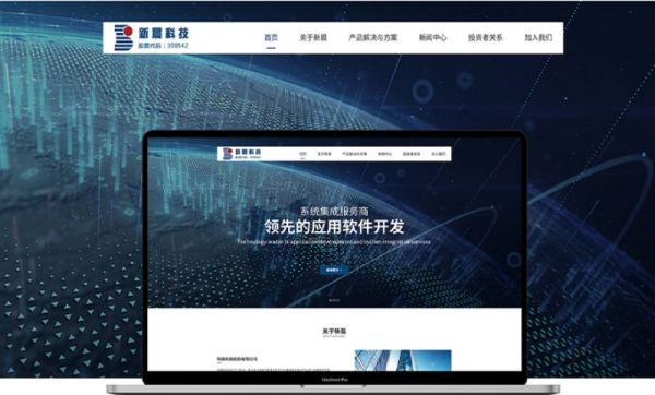 一个IT公司的门户网站