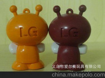 塑胶玩具厂家 PVC注塑儿童玩具卡通公仔娃娃广告促销礼品玩具批发