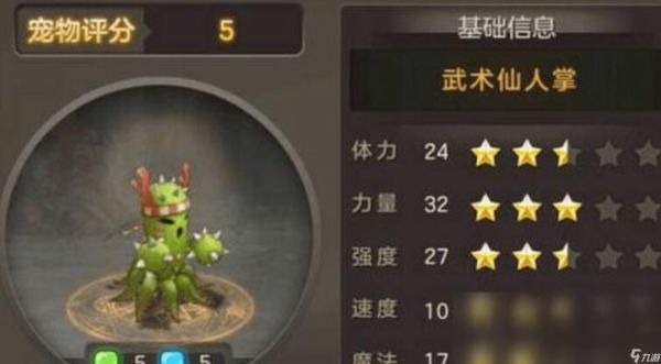 魔力宝贝复兴仙人掌科宠物介绍 魔力宝贝复兴仙人掌科宠物有哪些