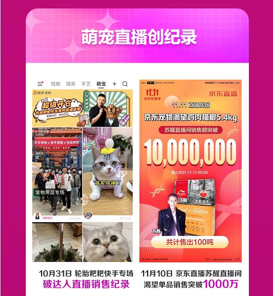 京东宠物11.11多品类刷新销售纪录 智能用品成交额同比增长267%
