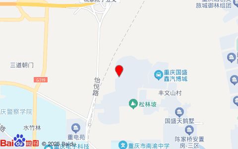 宠物会所·重庆宠物托运位置示意图