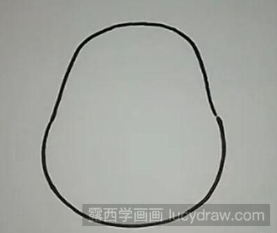 简笔画教程：怎么画龙猫