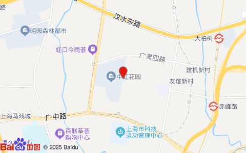 宠物家(中虹花园店)位置示意图