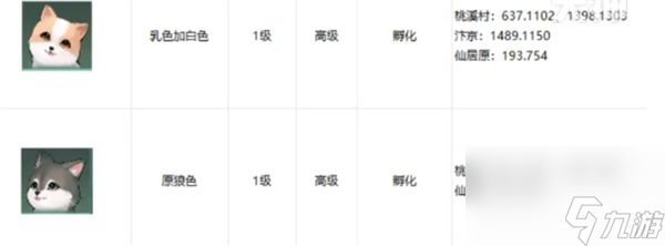 《逆水寒手游》宠物狗狗详细位置坐标