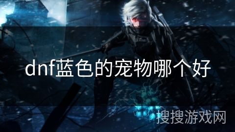 dnf蓝色的宠物哪个好