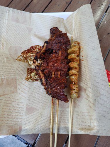 油炸香味，忍不住要尝