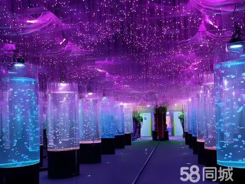 广州德洋水族科技有限公司·大型鱼缸定制厂家 嵌入式超白鱼缸定做安装厂家直销一站式服务